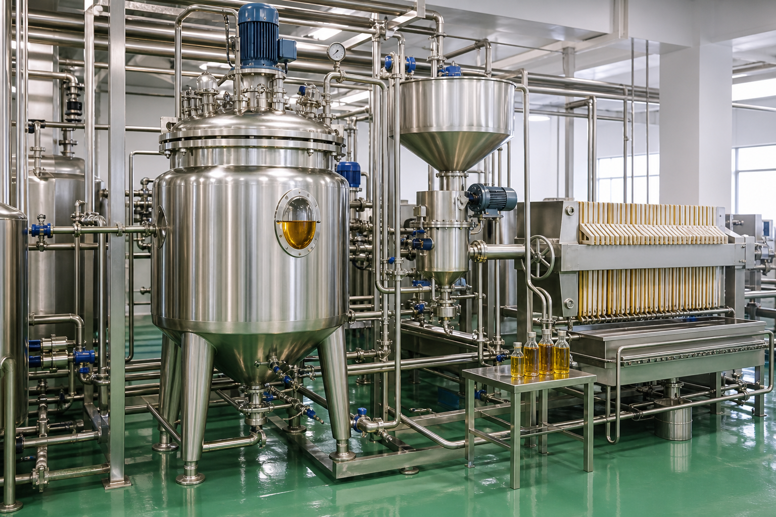 Decolor and bleaching machinery